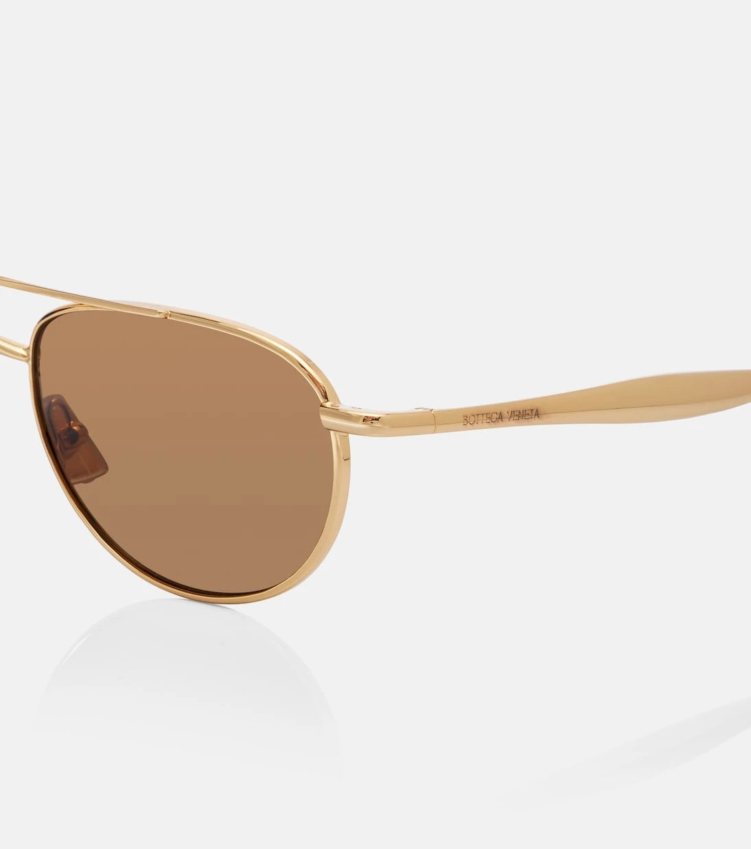Bottega Veneta - Fin aviator sunglasses