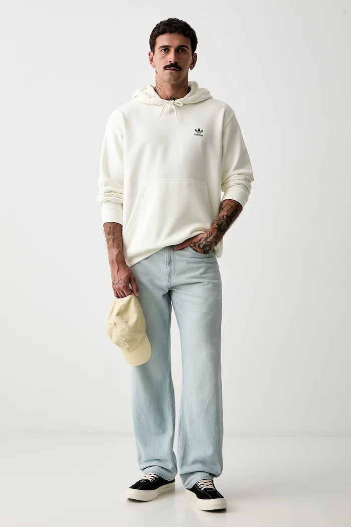 pamuklu erkek adidas Originals kapüşonlu sweatshirt
