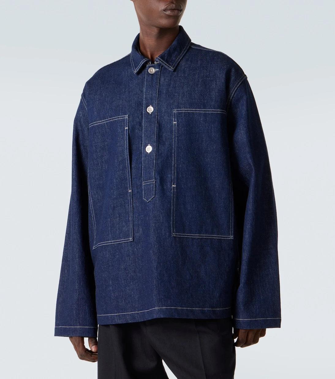 Studio Nicholson - x Aaron Levine York denim shirt