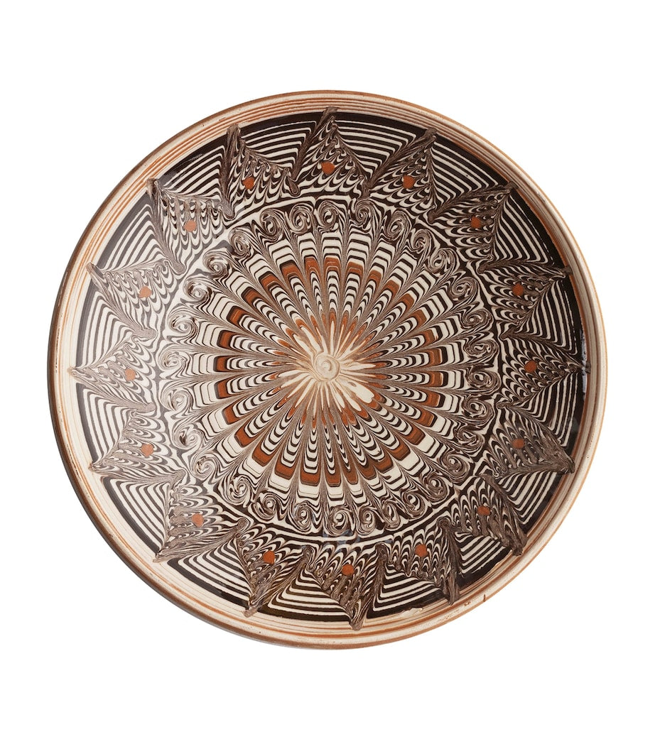 Cabana Magazine Ceramic Horezu Plate (21cm)