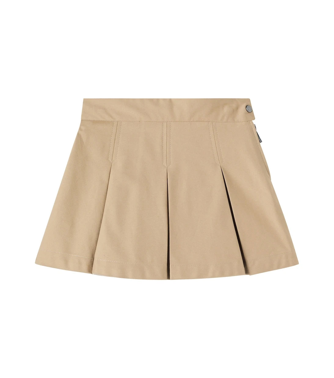 Moncler Enfant - Gonna pleated cotton skirt