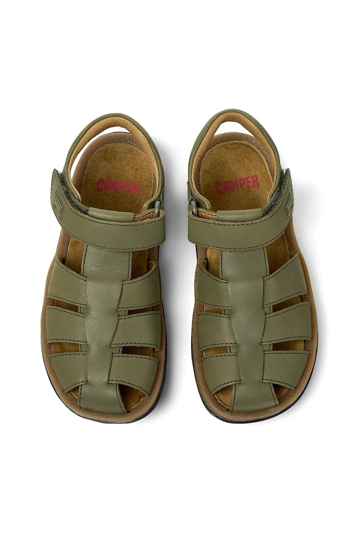 Camper Deri Çocuk Sandaletleri