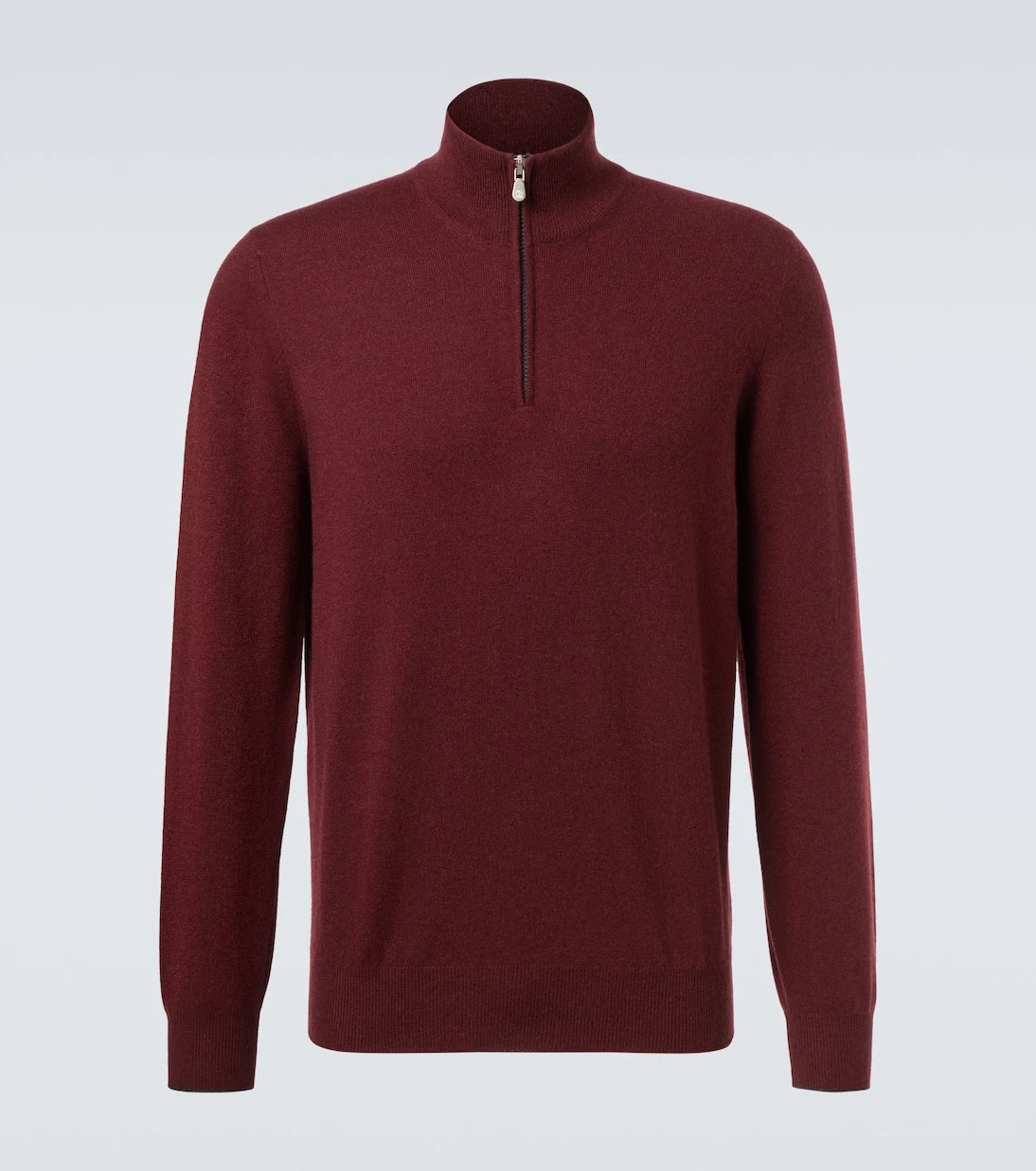 Brunello Cucinelli - سترة كشمير بنصف سحاب