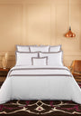 Linea Platine Super King Duvet Cover (260cm x 220cm)