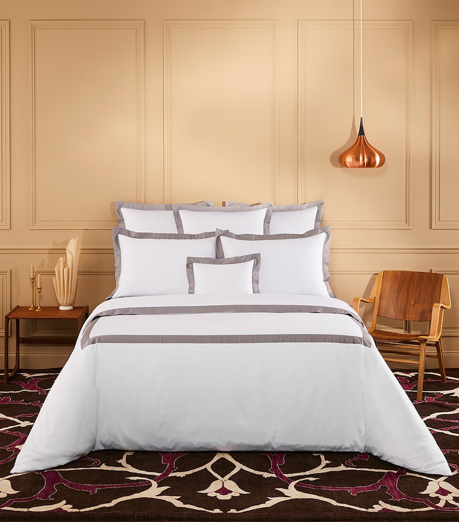 Linea Platine Super King Duvet Cover (260cm x 220cm)