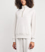 Varley Ivory DoubleSoft Hawley Half-Zip Sweatshirt