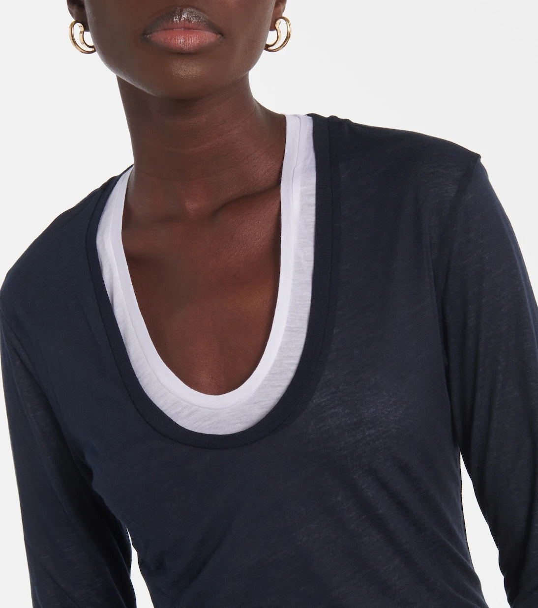 Dorothee Schumacher - Layer Love layered jersey T-shirt