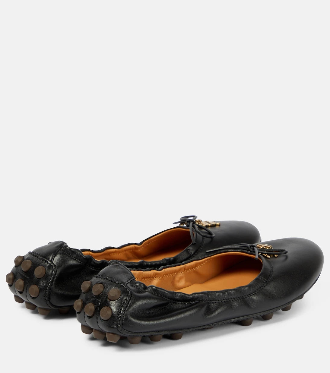 Tod's - Gommino leather ballet flats