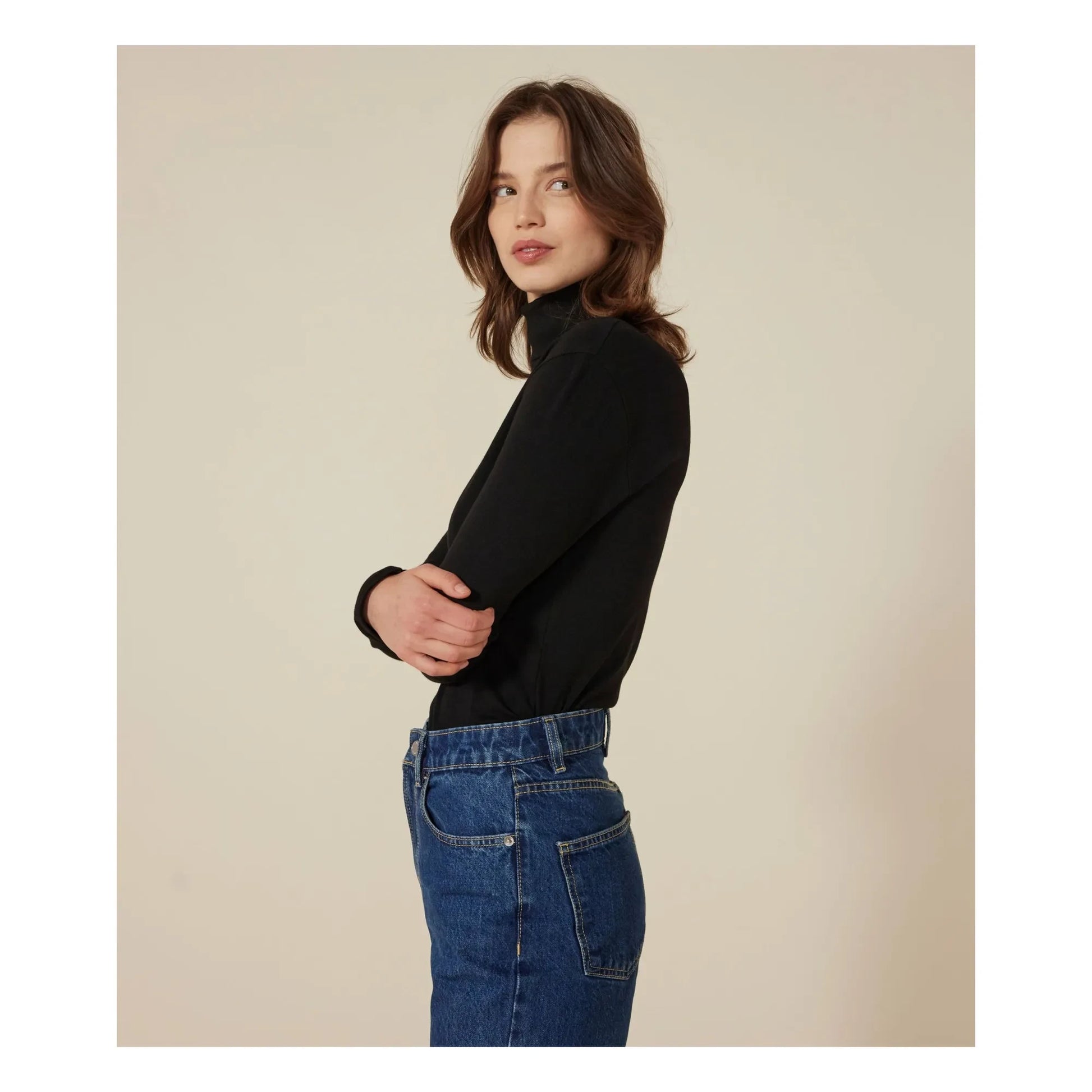 Petit Bateau - l'Iconique undershirt - Women's collection  | Black