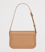 Beige Mini Leather Solferino Satchel