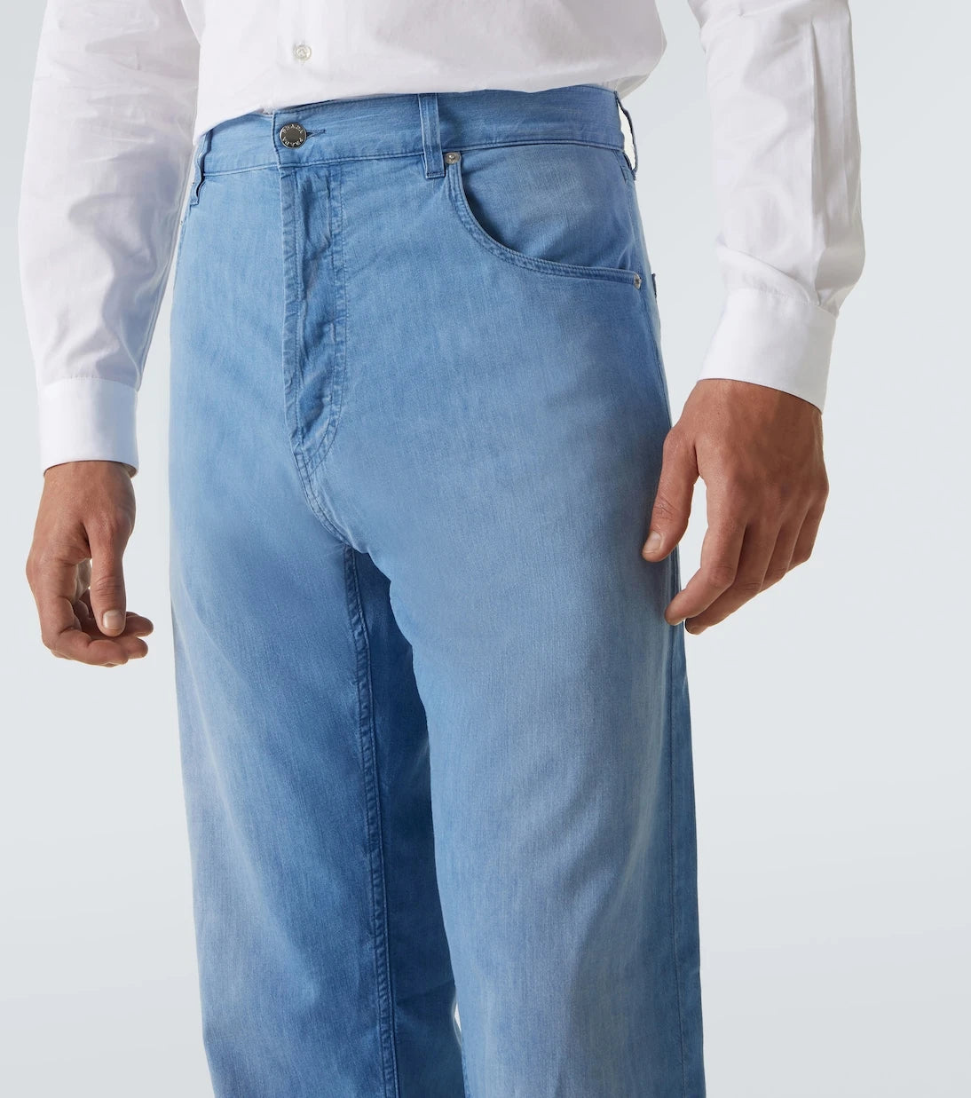 Prada - Mid-rise straight jeans