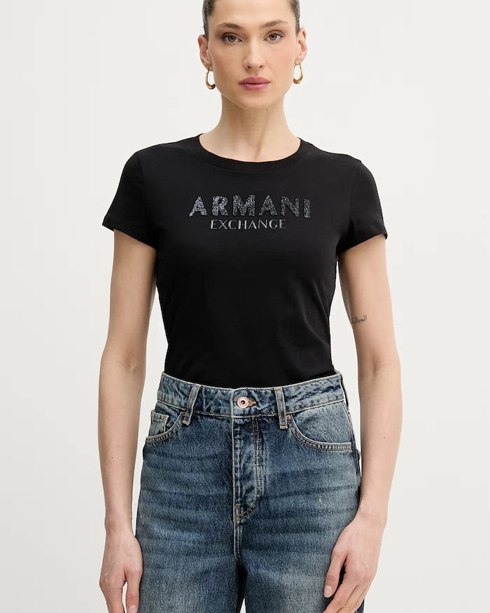 Pamuklu Tişört Armani Exchange