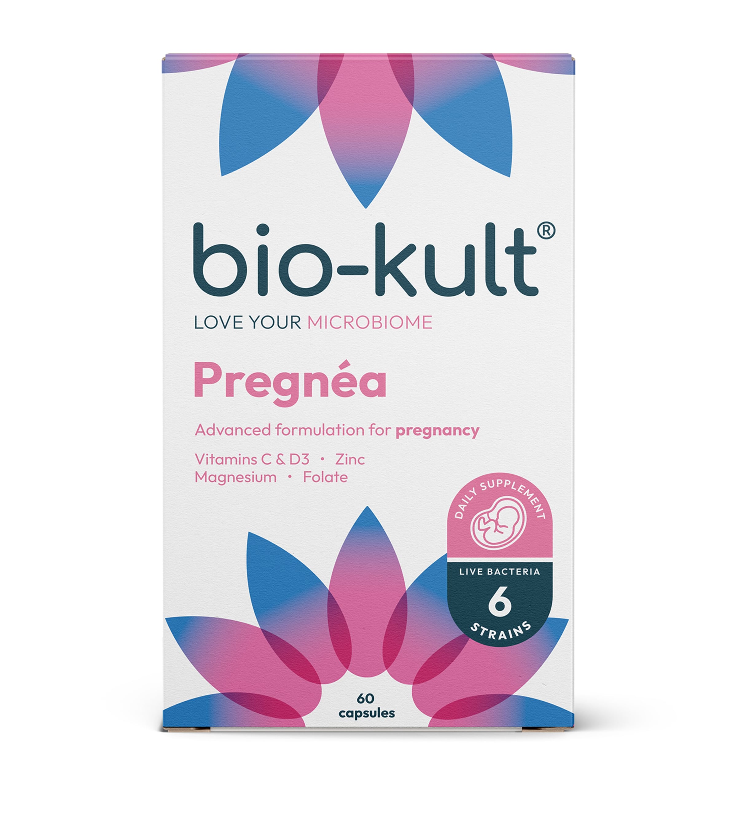 Bio-Kult Pregnéa Multi-Action Formula (60 Capsules)