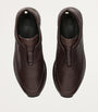 Officine Creative Leather Race Slip-On Sneakers