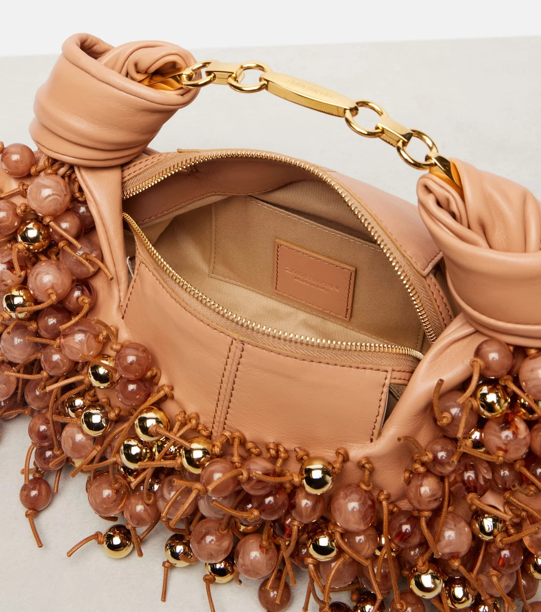Zimmermann - Foam beaded leather shoulder bag