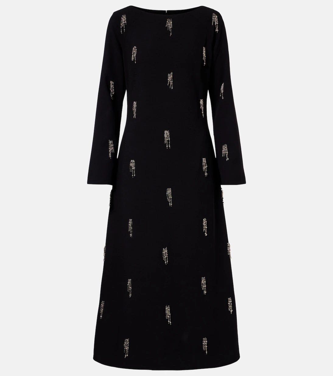Simkhai - Coretta embellished crêpe midi dress