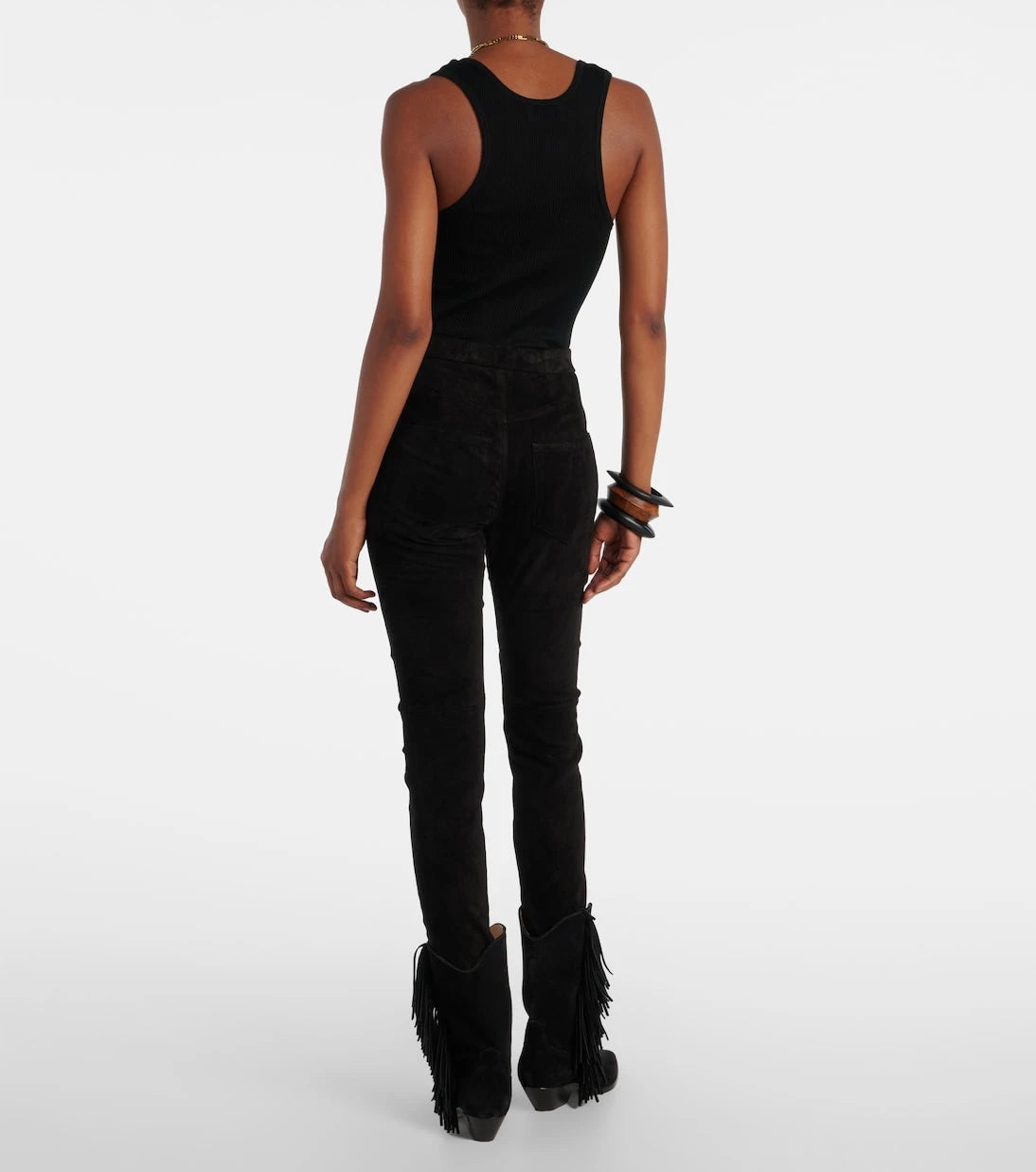 Isabel Marant - Dorothea suede slim pants