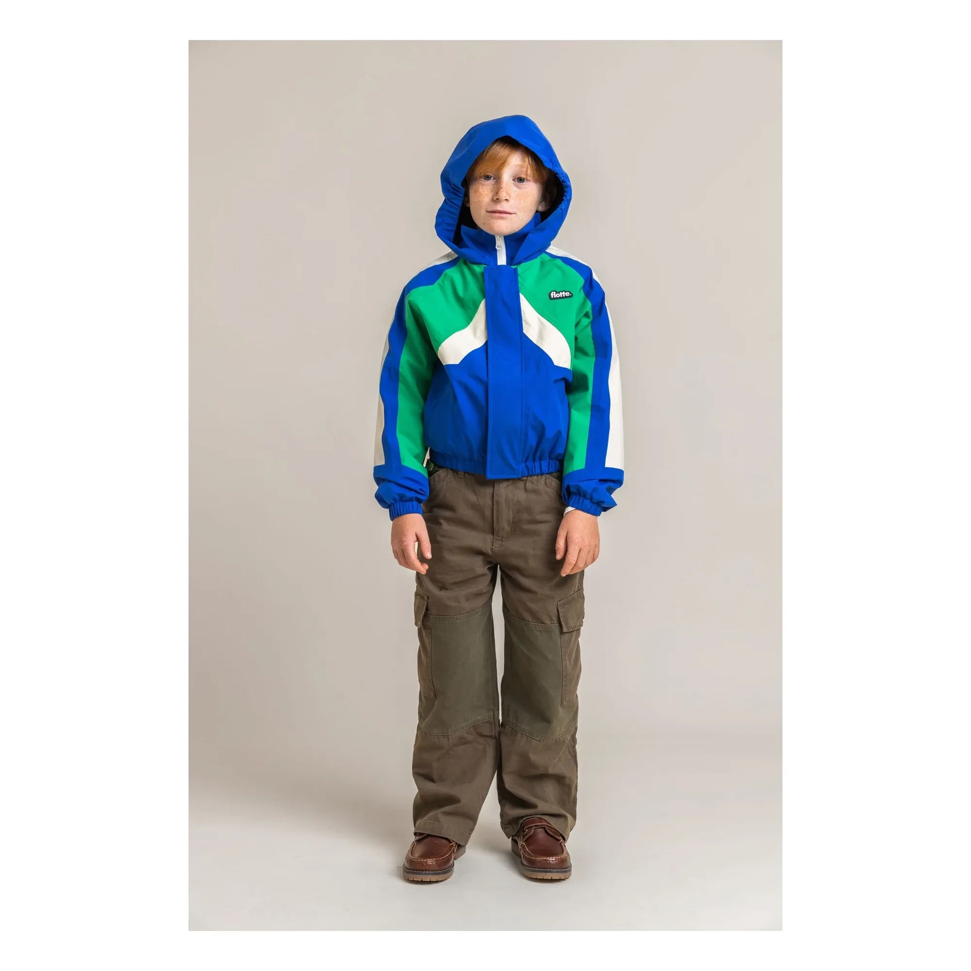 Flotte - Abbessito waterproof bomber Recycled fibers | Blue