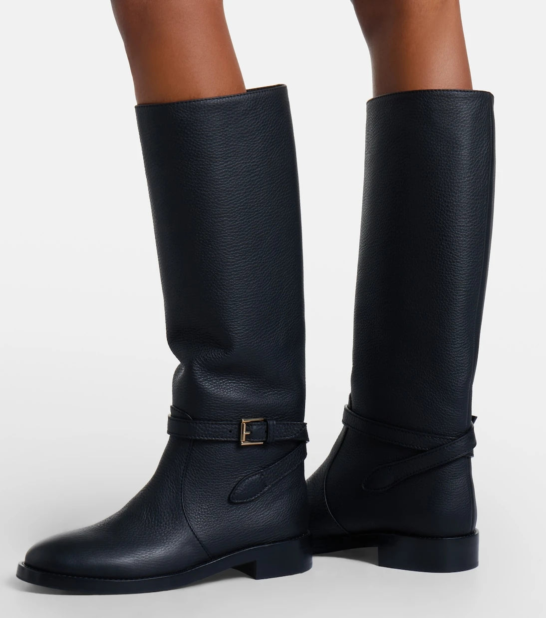 Gianvito Rossi - Varenne leather knee-high boots