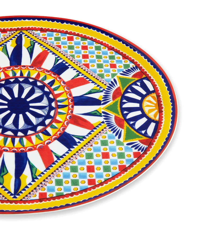 Dolce & Gabbana Casa Carretto Serving Plate (45.5cm)