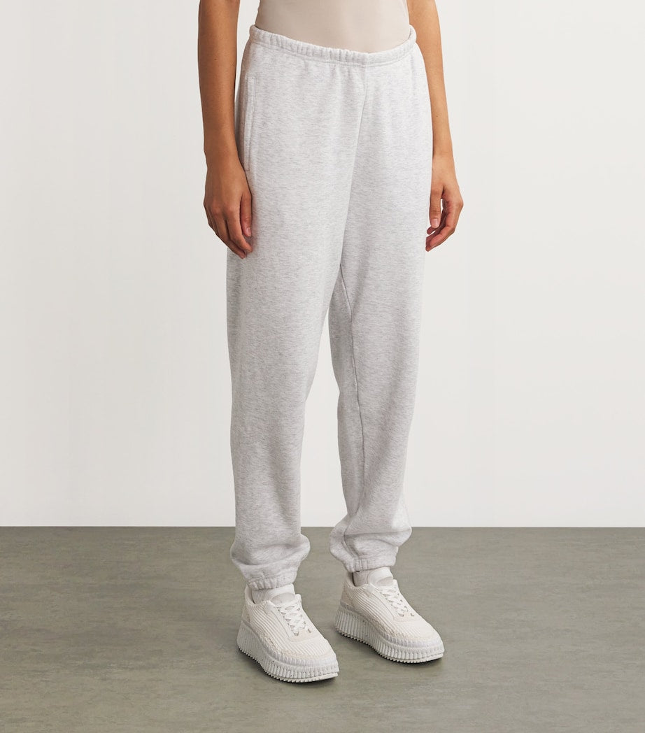 Skims Grey Fleece Classic Sweatpants