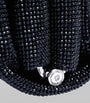 Benedetta Bruzziches Black Embellished Venus La Petite Clutch Bag