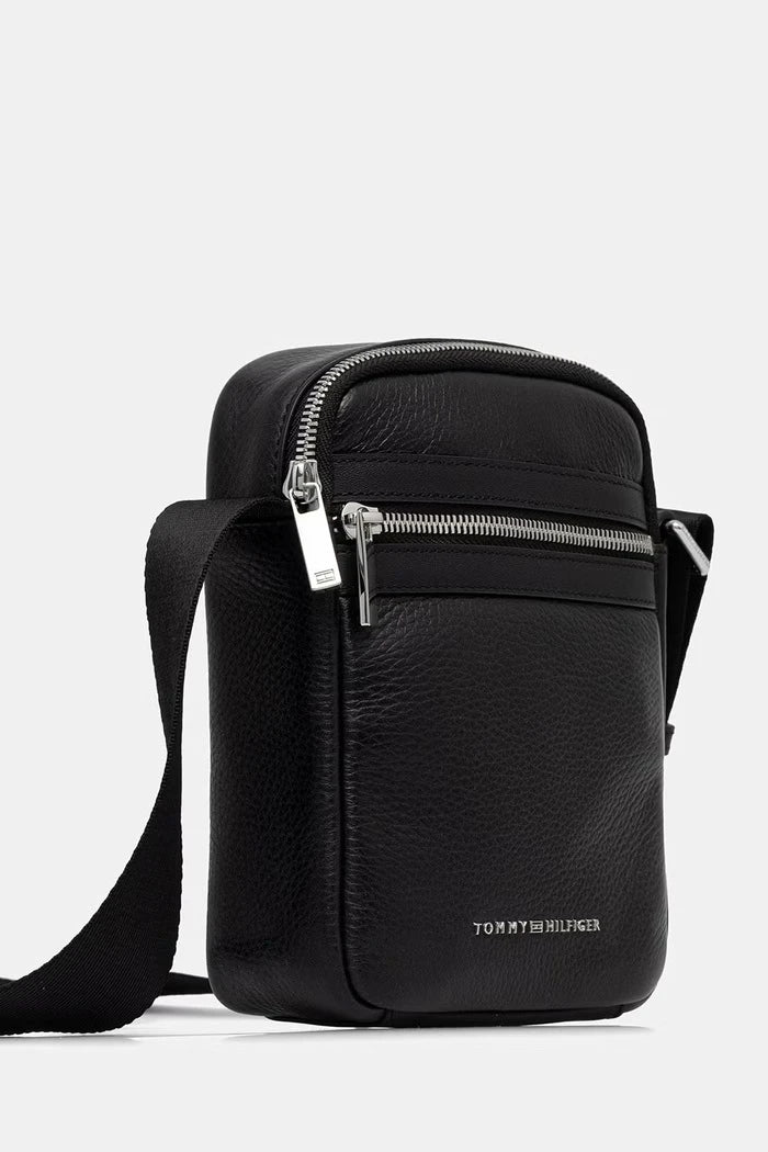 Tommy Hilfiger erkek deri omuz çantası