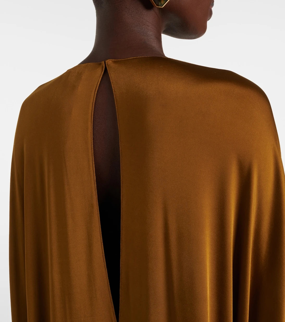 Tom Ford - Belted satin jersey kaftan