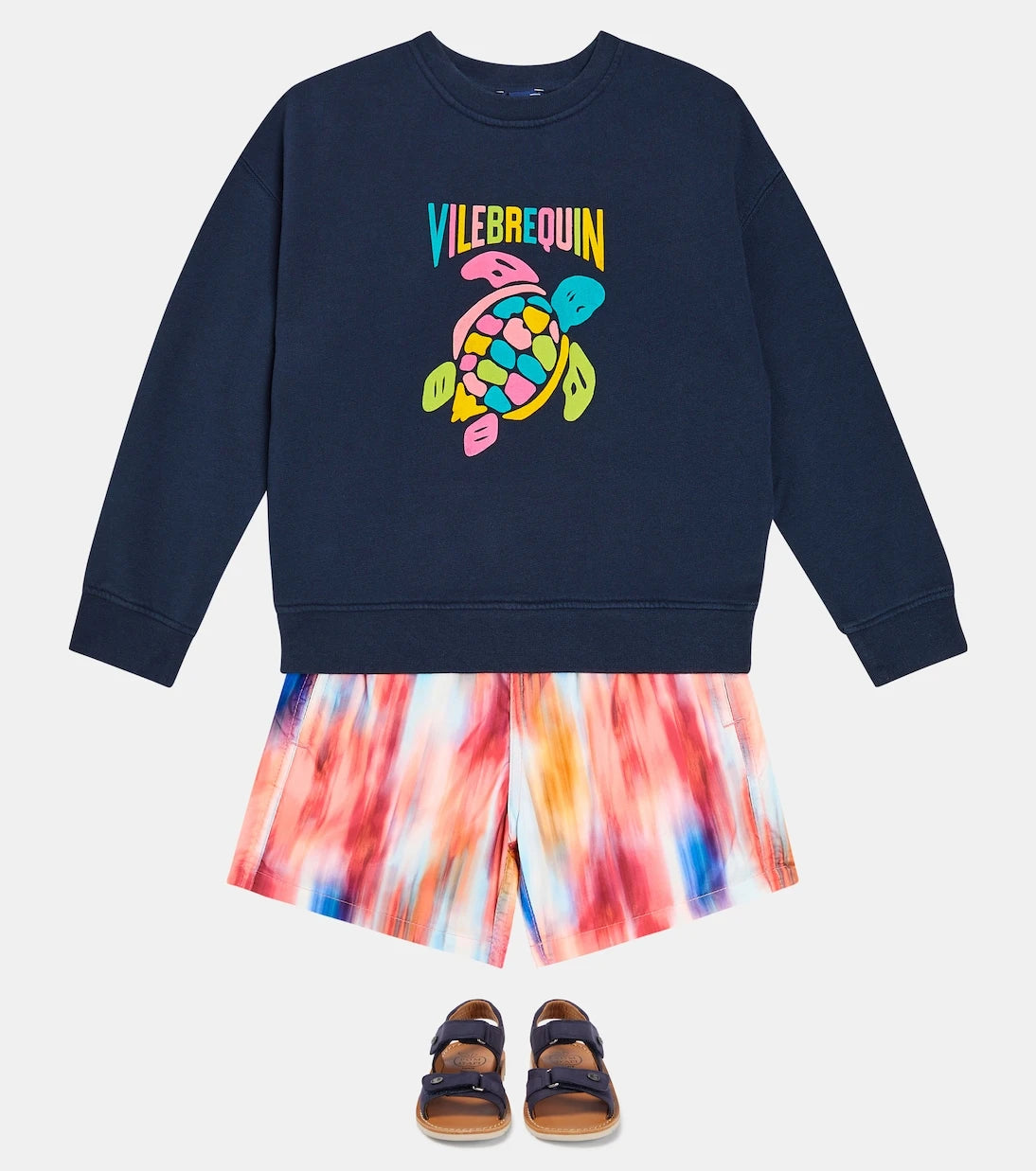Vilebrequin Kids - Jihin printed swim trunks