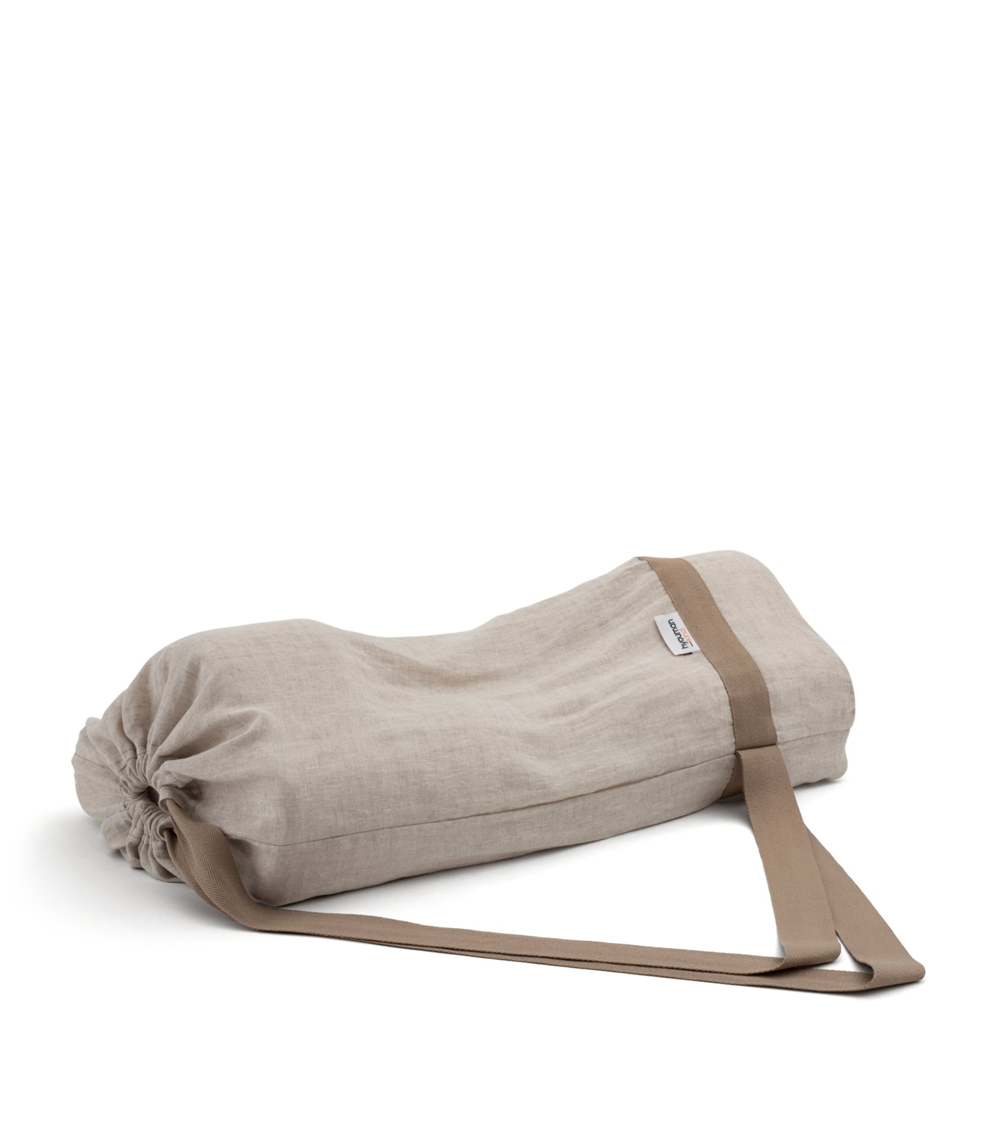 Back Sleep Pillow with Linen Pillowcase (32cm x 57cm)