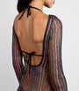 Missoni Multi Sequin-Embellished Sheer Maxi Dress