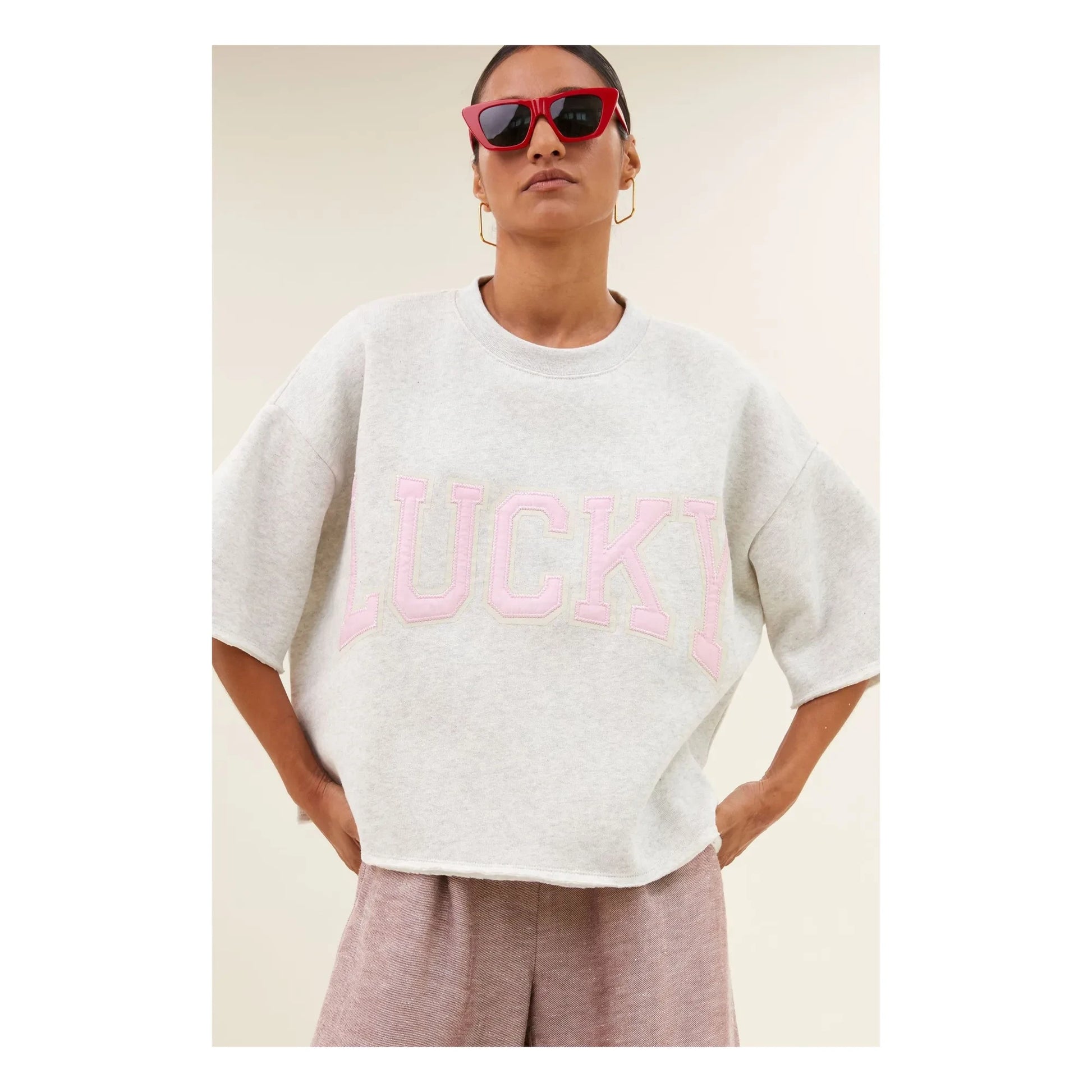 By Bar - Willow Lucky Cotton sweatshirt | Grey
