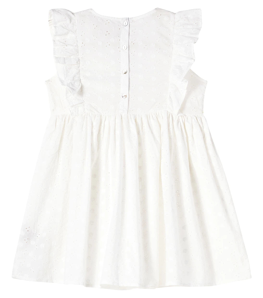 Konges Sløjd - Lacey ruffled cotton dress