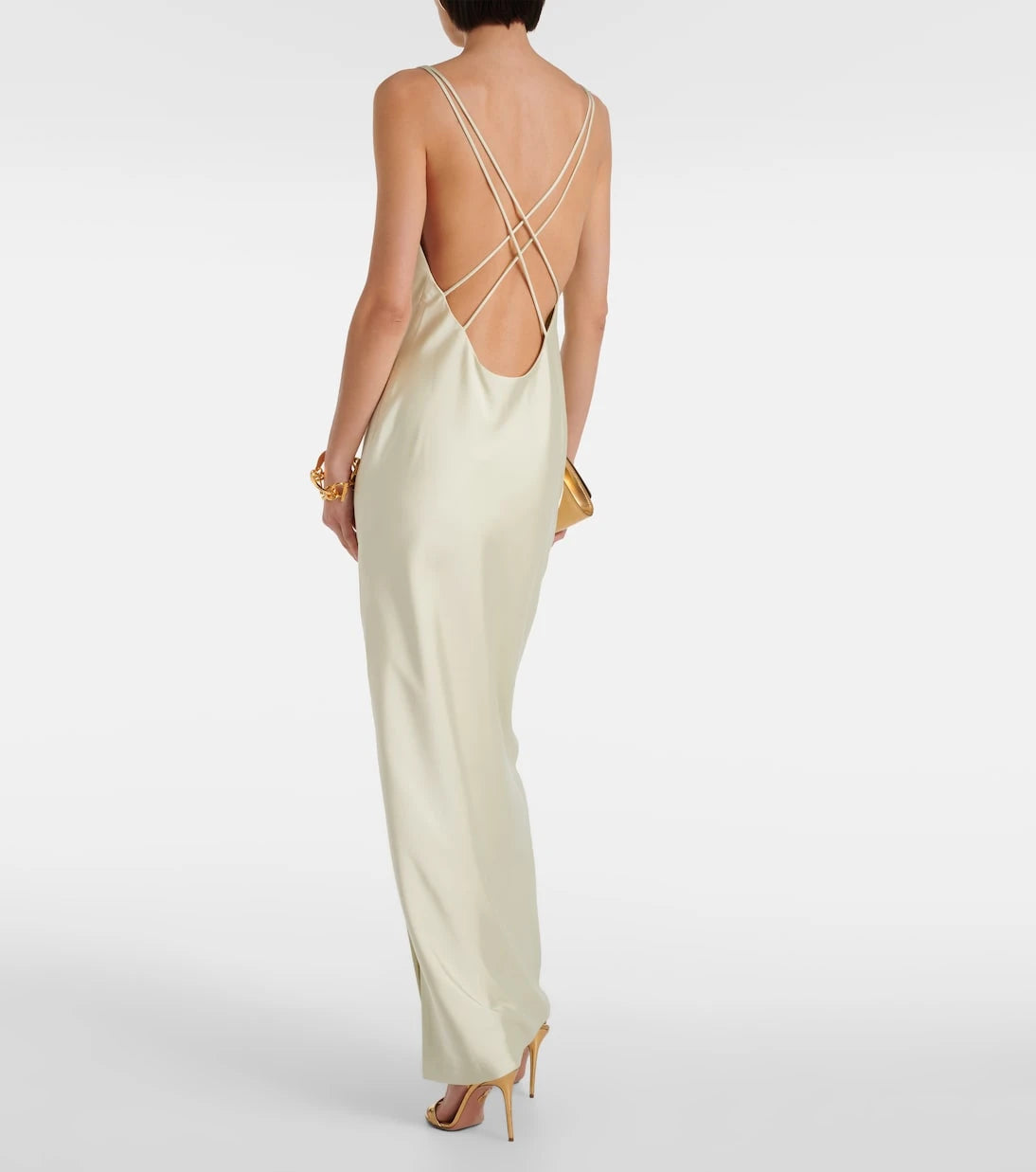 Rotate - Satin slip dress