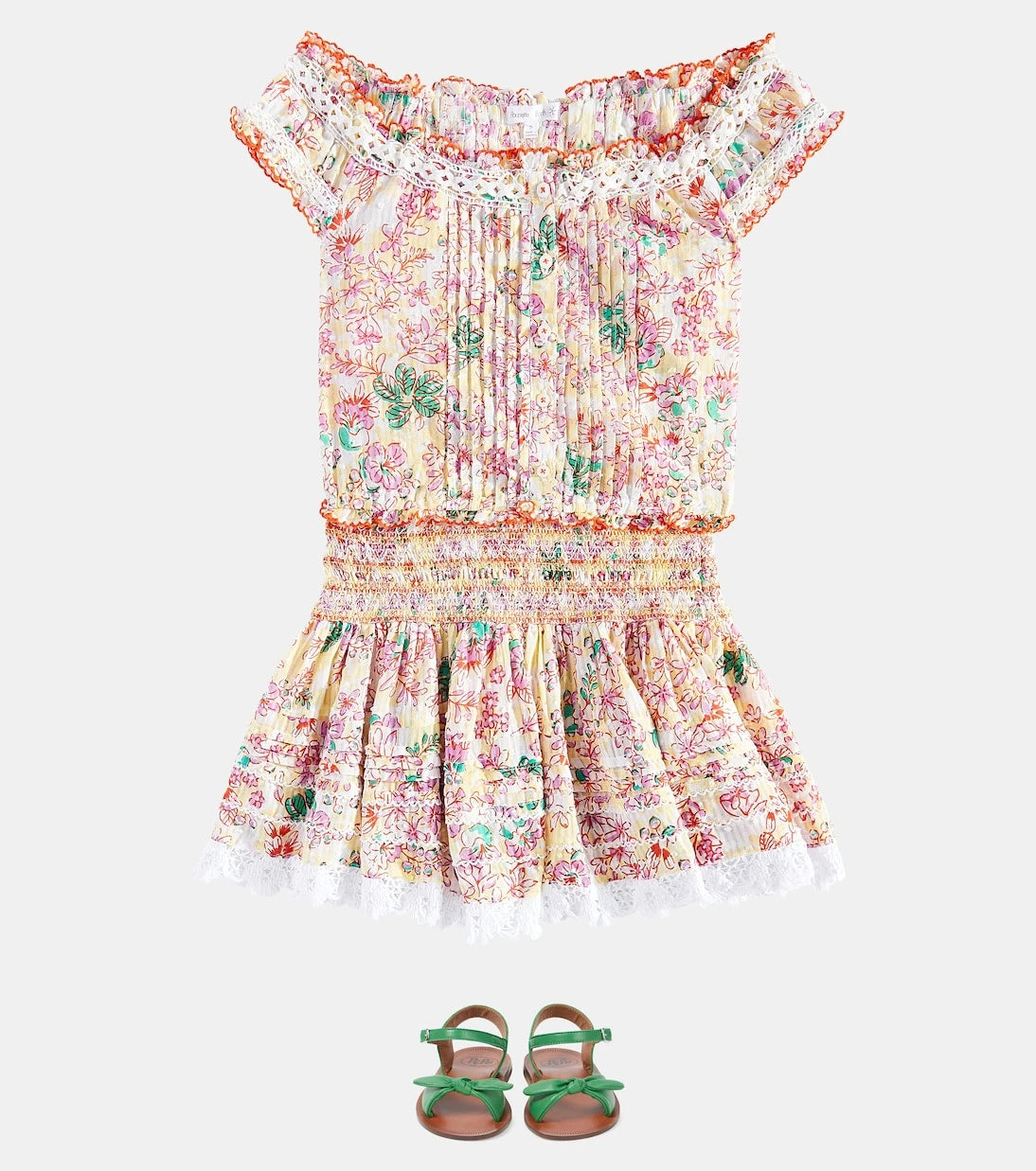 Poupette St Barth Kids - Alba floral shirt