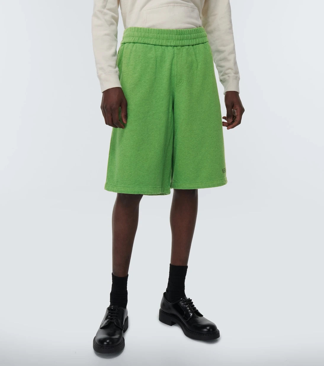 Versace - Cotton jersey shorts