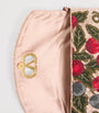 Valentino Garavani Multi Silk Vain Cherry Clutch Bag