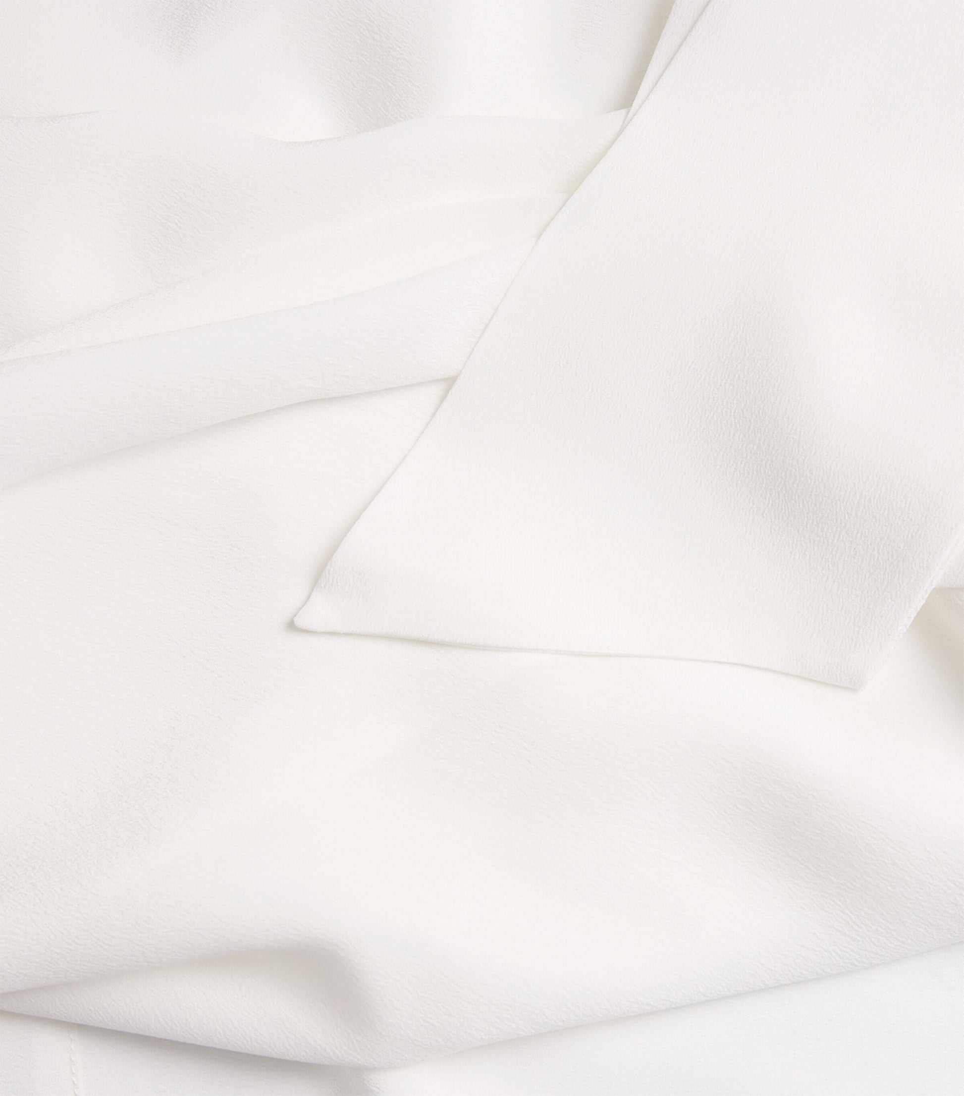 Silk Queenie Long Robe IVORY