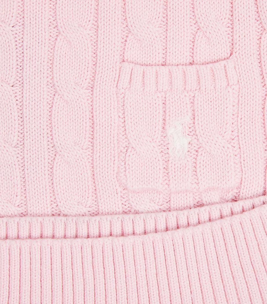 Ralph Lauren Kids Cotton Cable-Knit Top (7-14 Years)