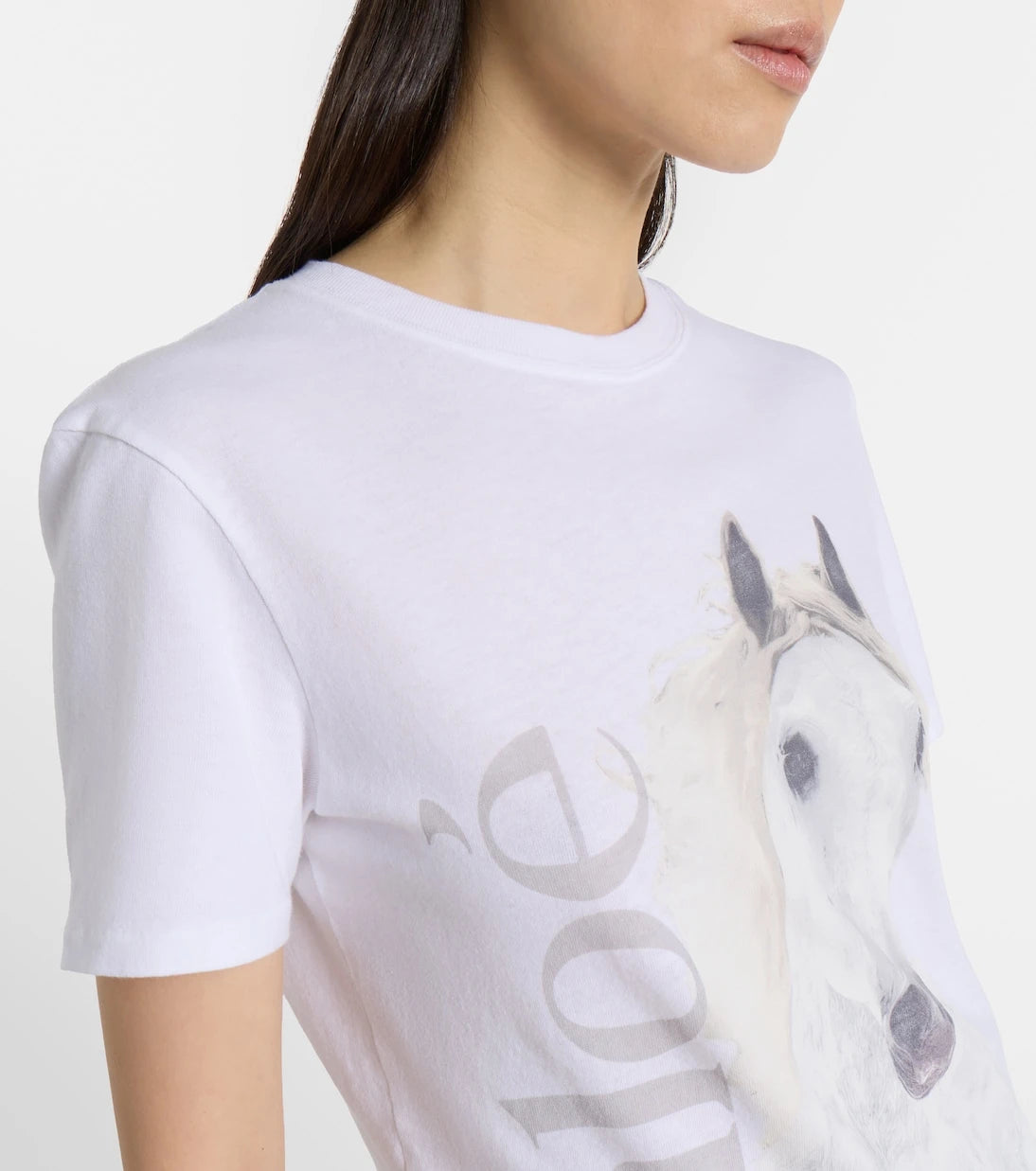Chloé - Logo cotton jersey T-shirt