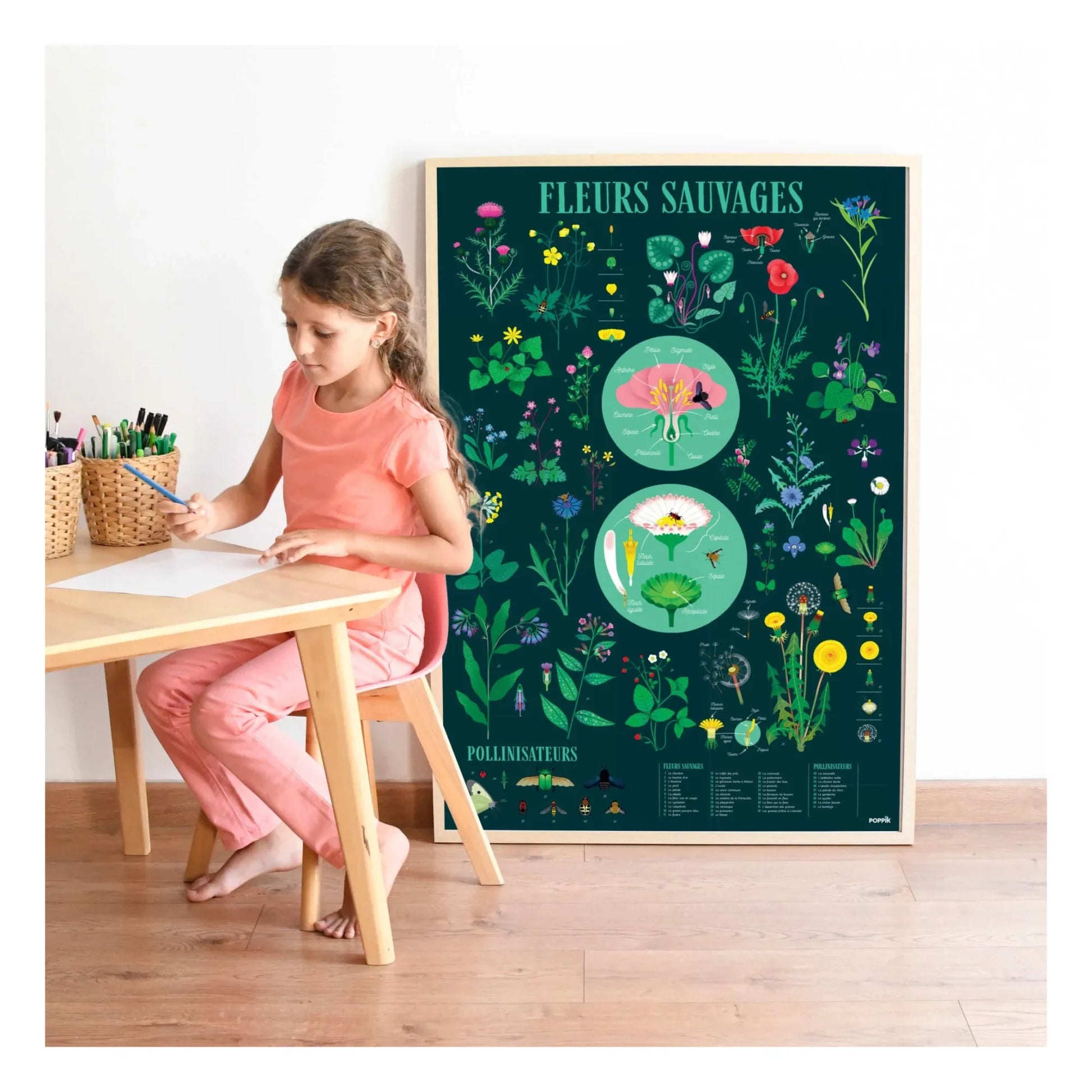 Poppik - Botanical Sticker Poster
