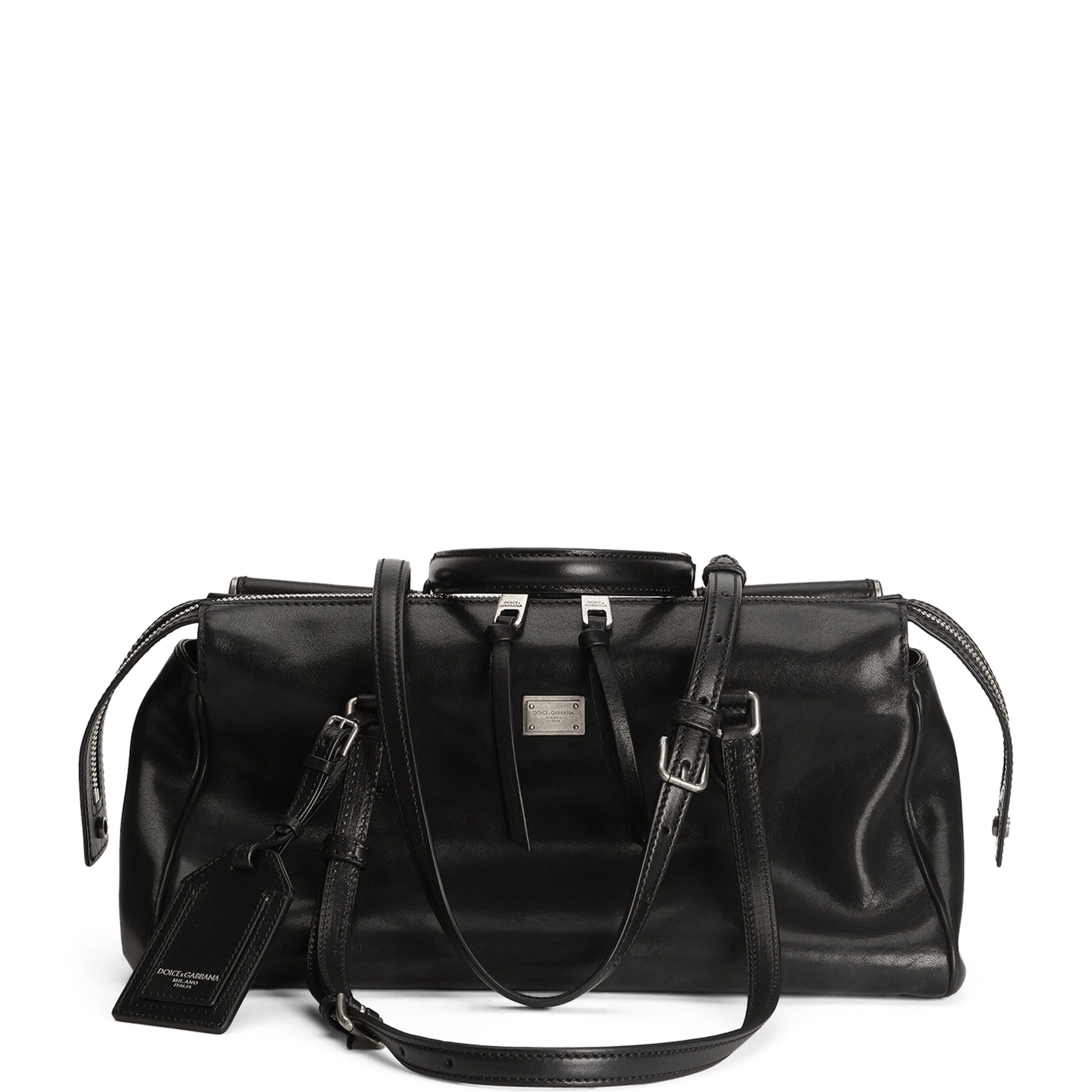 Dolce & Gabbana Calfskin Vittoria Shoulder Bag