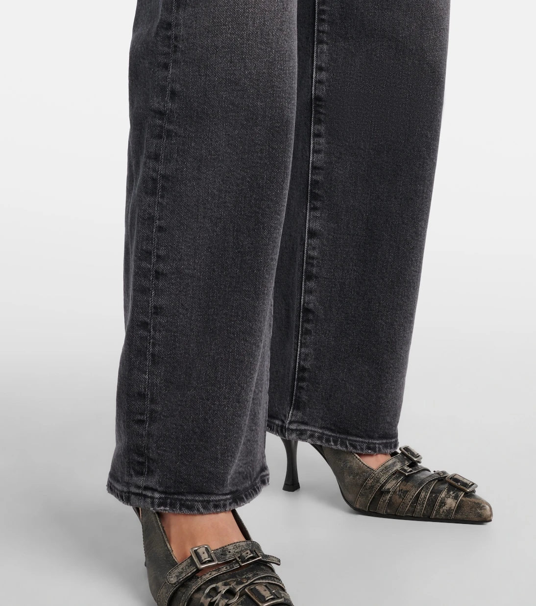 Agolde - Harper mid-rise straight jeans