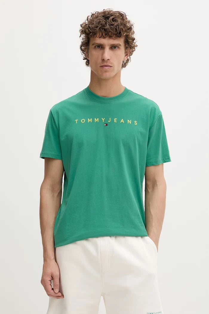 Tommy Jeans Erkek Pamuk Tişört