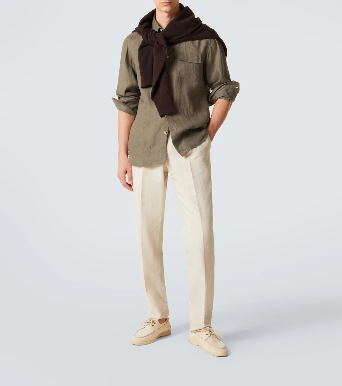 Kiton - Linen shirt