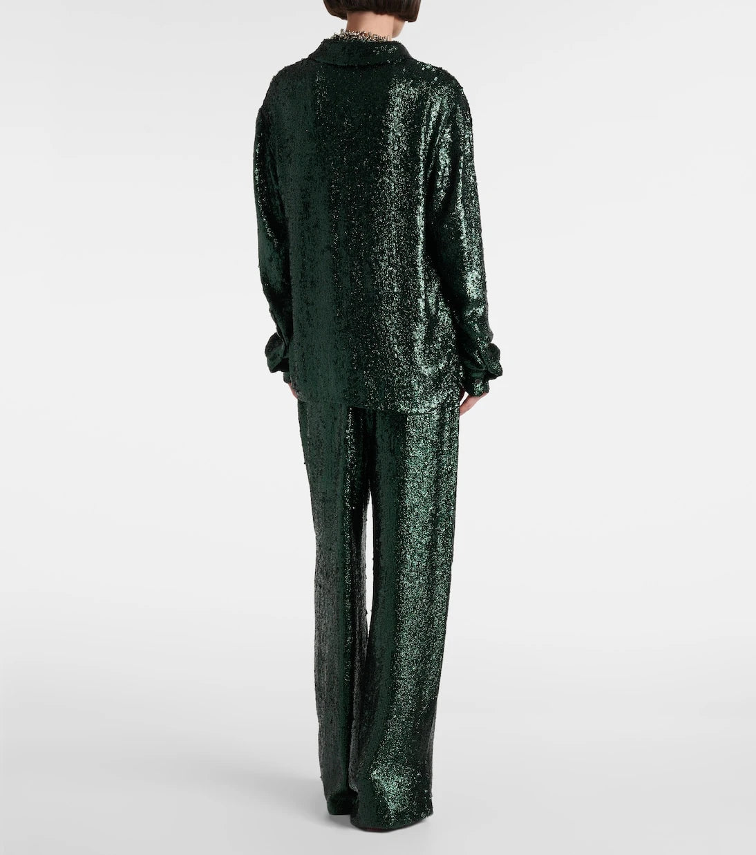 Dries Van Noten - Sequined shirt