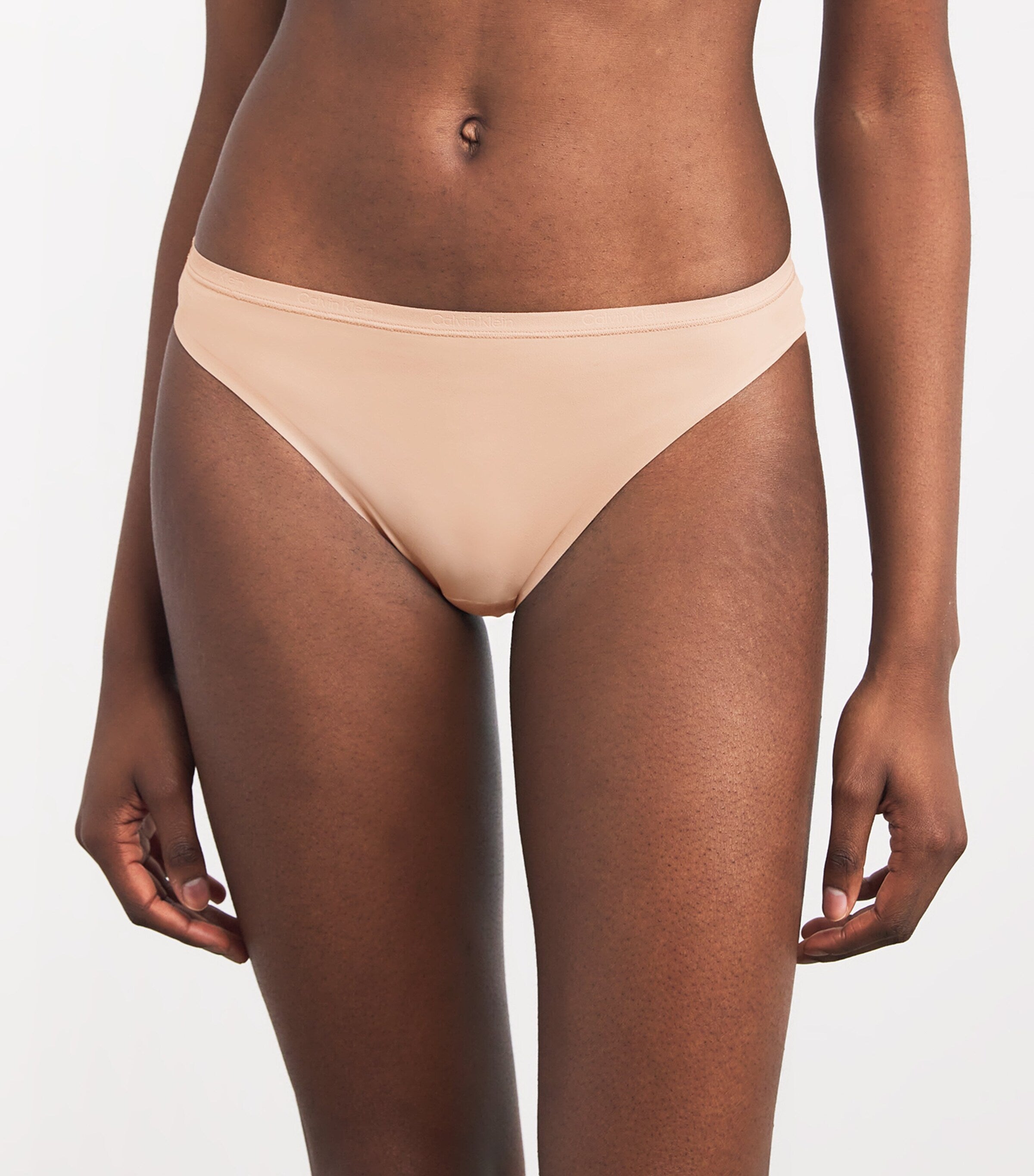 Calvin Klein Beige Seamless Thong