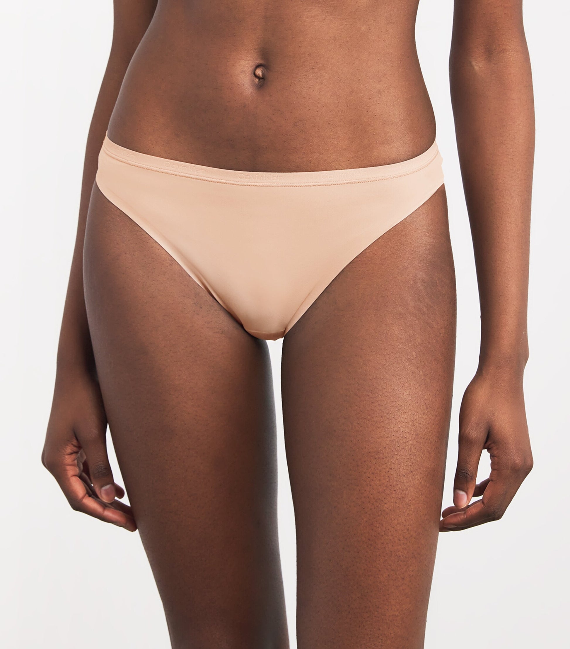 Calvin Klein Beige Seamless Thong