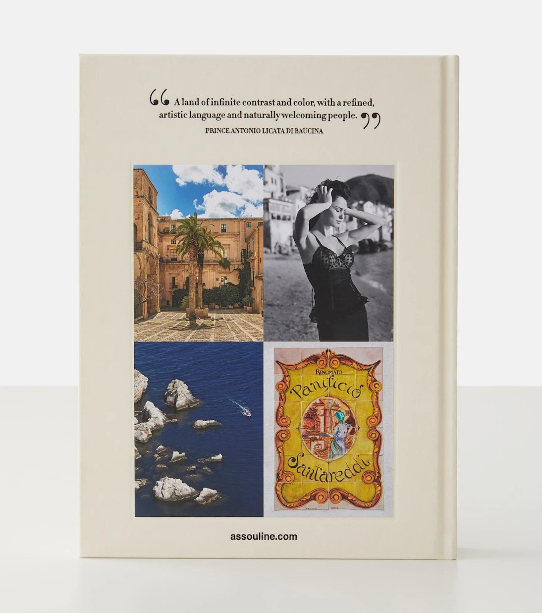 Assouline - Sicily Honor kitabı