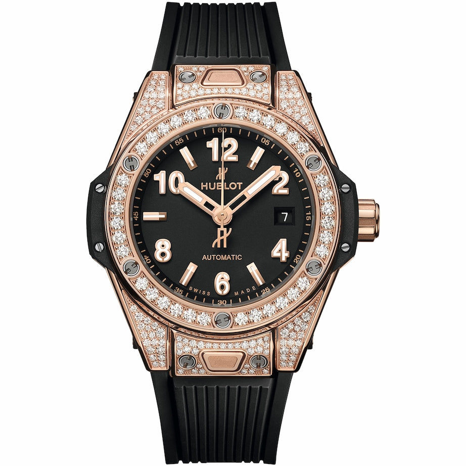 Hublot King Gold and Diamond Big Bang One Click Watch 33mm